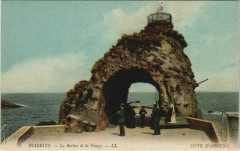 Biarritz - Le Rocher de la Vierge à Biarritz