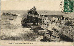 Biarritz - Le Rocher de la Vierge à Biarritz