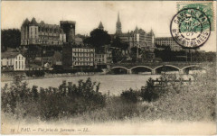 Pau - Vue prise de Jurancon à Pau