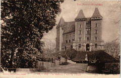 Pau - Le Chateau - Vue de l'Ouest à Pau
