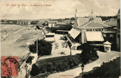 Saint-Jean-de-Luz - Le Casino et la Plage à Saint-Jean-de-Luz