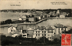 Saint-Jean-de-Luz vur sur le Port et la Plage à Saint-Jean-de-Luz
