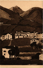 Pays Basque Quartier Michelenea a Saint-Etienne de Baigorry