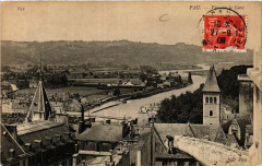 Pau Vue sur le Gave à Pau