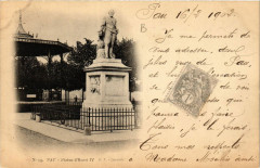 Pau Statue d'Henri Iv à Pau