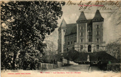 Pau Le Chateau vue de l'Ouest à Pau