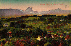 Pau La Chaine des Pyrenées à Pau