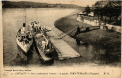 Hendaye A gauche Fuenterrabia à Hendaye