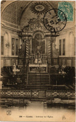 Cambo Interieur de l'Eglise