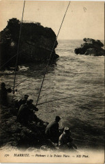 Biarritz Pecheurs a la Pointe Plate à Biarritz