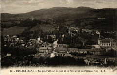 Mauleon - Vue générale sur le coeur de la Ville prise du Chateau Fo