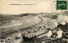 Biarritz-Moderne - La Grande Plage à Biarritz