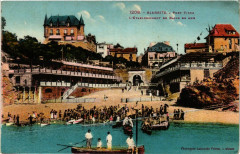 Biarritz Port vieux-L'Etabl. de Bains de Mer à Biarritz