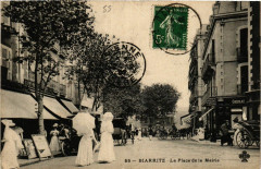Biarritz La Place de la Mairie à Biarritz