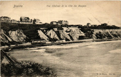 Biarritz générale de la Cote des Basques à Biarritz