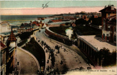 Biarritz Avenue Edouard Vii et Tramway de Bayonne à Biarritz