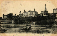Pau - Le Chateau et le Boulevard du Midi à Pau