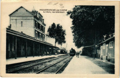 Villefranche-sur-Saone - La Gare vue interieure