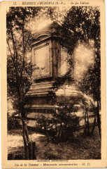Isla de los Faisanes - Monumento commomerativo