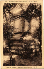 Isla de los Faisanes - Monumento commomerativo