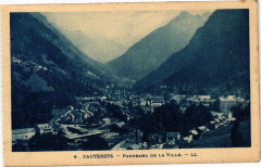 Cauterets - Panorama de la Ville