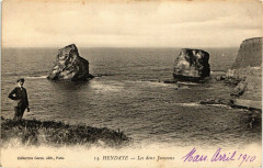 Hendaye - Les deus Jumeaux à Hendaye