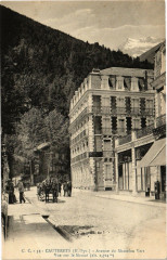 Cauterets - Avenue du Mamelon Vert - Vue sur le Moune -
													64 Pyrénées Atlantiques
												