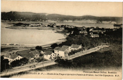 Hendaye - Route de la Plage et deterniere Pointe de France à Hendaye