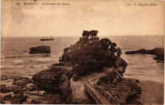 Biarritz - Le Rocher du Basta à Biarritz