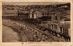 Biarritz - Un coin de la Grande Plage à Biarritz