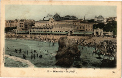 Biarritz - La Plage à Biarritz