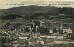 Les Pyrenées Illustrées Mauleon Vue générale prise du Chateau...