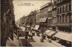 Bordeaux-Le Cours de l'Intendance à Bordeaux
