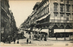 Bordeaux-Pérspective du Cours de l'Intendance à Bordeaux