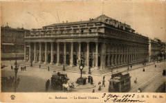 Gironde Bordeaux La Grand Théatre à Bordeaux