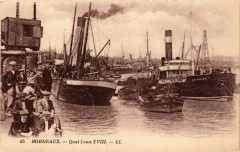 Bordeaux Quais Louis Xviii à Bordeaux