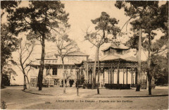 Arcachon Le Casino-Facade sur les Jardins à Arcachon