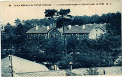 Camp Militaire de Souge (Gironde) - Les logements neufs des...