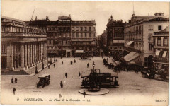 Bordeaux-La Place de la Comedie à Bordeaux
