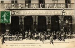 Bordeaux - Le restaurtant de à Bordeaux