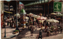 Bordeaux - marché des capucins à Bordeaux