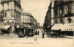 Bordeaux - Le cours de l'intendance à Bordeaux