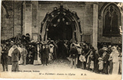 Floriac - Entrée de l'Eglise