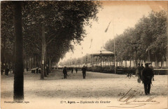 Agen - Esplanade du Gravier à Agen
