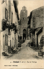 Bruniquel (T.-et-G.) - Rue de l'Horloge -
													47 Lot et Garonne
												
