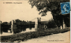 Tonneins-Pont Suspendu à Tonneins