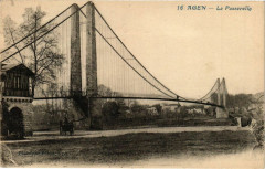 Agen - La Passerelle à Agen