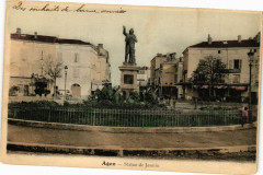 Agen-Statue de Jasmin à Agen