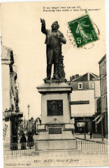 Agen - Statue de Jasmin à Agen