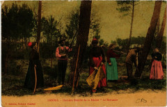 Landes - Derniere Récolte de la Résine Le Barrascot